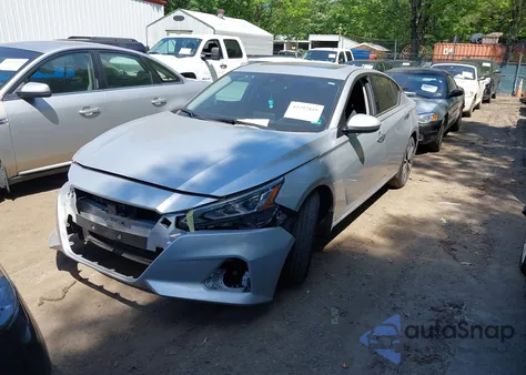 2019 Nissan Altima 2.5 Sv z USA, uszkodzony, nr VIN 1N4BL4DV6KC166236